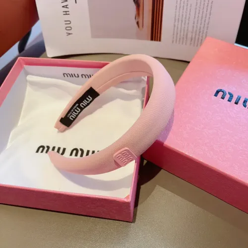 Replica MIU MIU Headband For Women #1461264 $27.00 USD for Wholesale