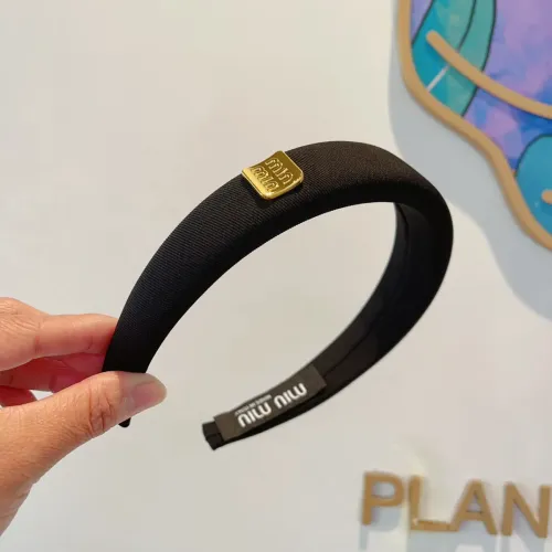 Wholesale MIU MIU Headband For Women #1461265 $27.00 USD, Wholesale Quality Replica MIU MIU Headband