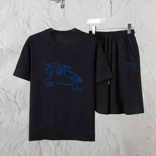 Wholesale Burberry Tracksuits Short Sleeved For Unisex #1461273 $60.00 USD, Wholesale Quality Replica Burberry Tracksuits