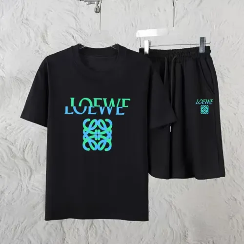 Wholesale LOEWE Tracksuits Short Sleeved For Unisex #1461278 $60.00 USD, Wholesale Quality Replica LOEWE Tracksuits
