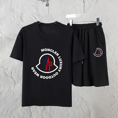 Wholesale Moncler Tracksuits Short Sleeved For Unisex #1461280 $60.00 USD, Wholesale Quality Replica Moncler Tracksuits