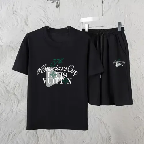 Wholesale Louis Vuitton LV Tracksuits Short Sleeved For Unisex #1461299 $60.00 USD, Wholesale Quality Replica Louis Vuitton LV Tracksuits