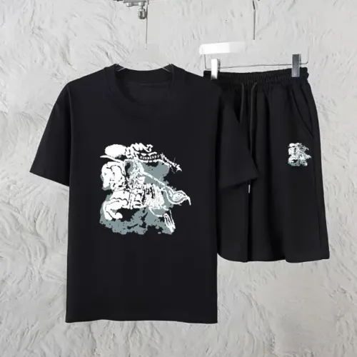 Wholesale Burberry Tracksuits Short Sleeved For Unisex #1461310 $60.00 USD, Wholesale Quality Replica Burberry Tracksuits