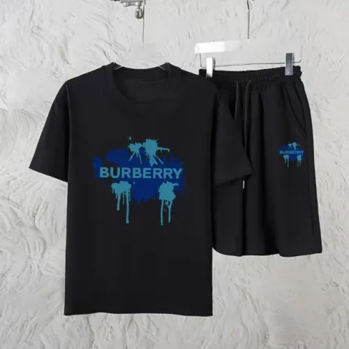 Wholesale Burberry Tracksuits Short Sleeved For Unisex #1461313 $60.00 USD, Wholesale Quality Replica Burberry Tracksuits