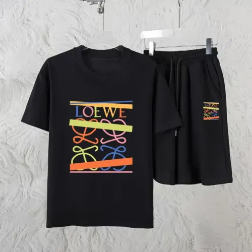 Wholesale LOEWE Tracksuits Short Sleeved For Unisex #1461320 $60.00 USD, Wholesale Quality Replica LOEWE Tracksuits