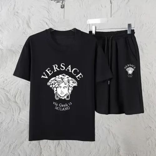 Wholesale Versace Tracksuits Short Sleeved For Unisex #1461327 $60.00 USD, Wholesale Quality Replica Versace Tracksuits