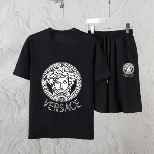 Wholesale Versace Tracksuits Short Sleeved For Unisex #1461331 $60.00 USD, Wholesale Quality Replica Versace Tracksuits