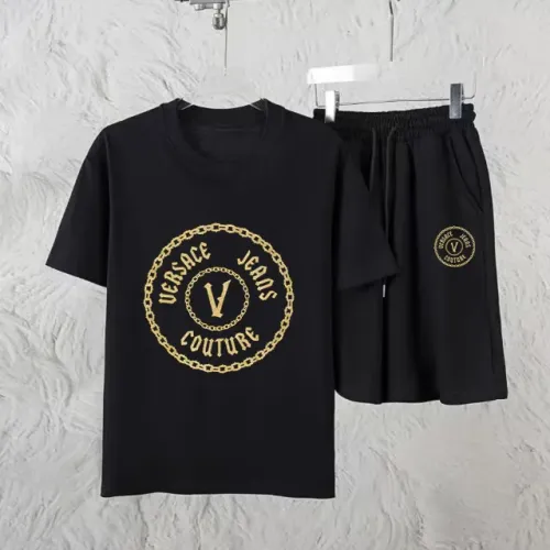 Wholesale Versace Tracksuits Short Sleeved For Unisex #1461332 $60.00 USD, Wholesale Quality Replica Versace Tracksuits
