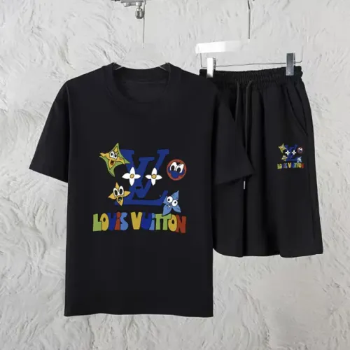 Wholesale Louis Vuitton LV Tracksuits Short Sleeved For Unisex #1461333 $60.00 USD, Wholesale Quality Replica Louis Vuitton LV Tracksuits