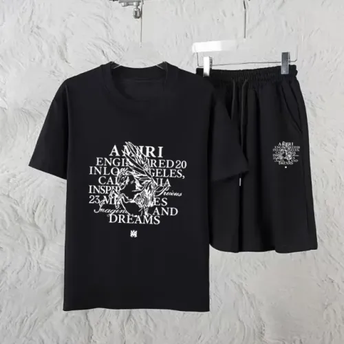 Wholesale Amiri Tracksuits Short Sleeved For Unisex #1461335 $60.00 USD, Wholesale Quality Replica Amiri Tracksuits
