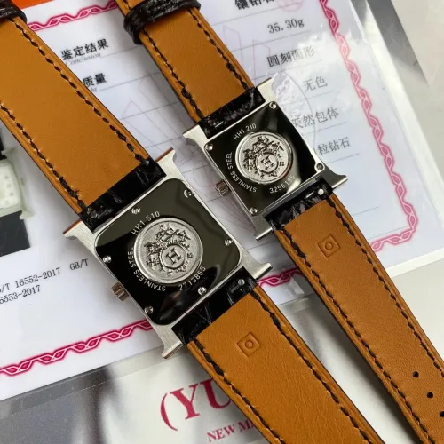Replica Hermes Quality Watches For Women #1461339 $595.04 USD for Wholesale