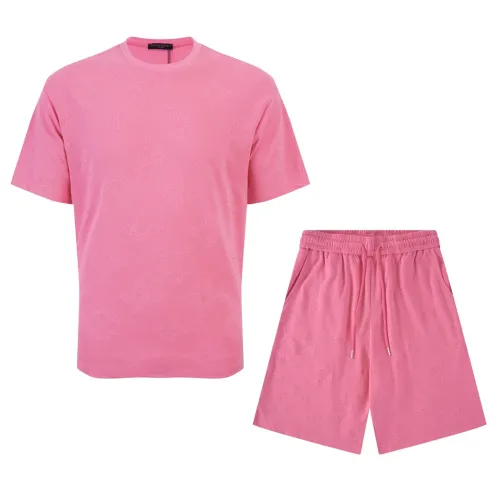 Wholesale Louis Vuitton LV Tracksuits Short Sleeved For Men #1461343 $60.00 USD, Wholesale Quality Replica Louis Vuitton LV Tracksuits