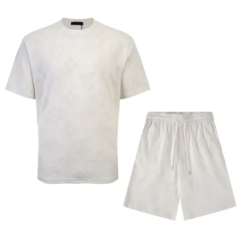 Wholesale Louis Vuitton LV Tracksuits Short Sleeved For Men #1461344 $60.00 USD, Wholesale Quality Replica Louis Vuitton LV Tracksuits