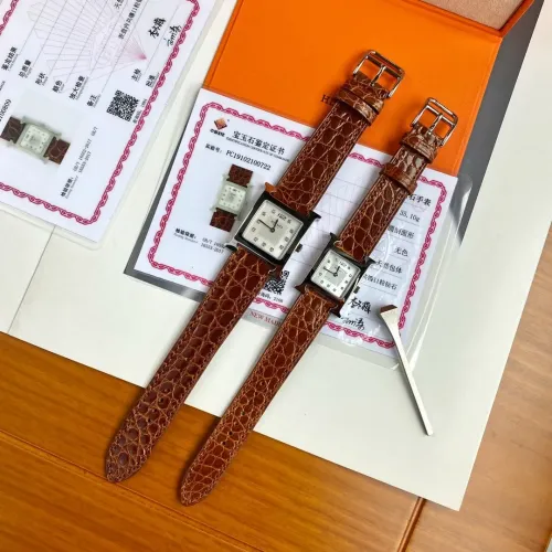 Replica Hermes Quality Watches For Women #1461345 $595.04 USD for Wholesale