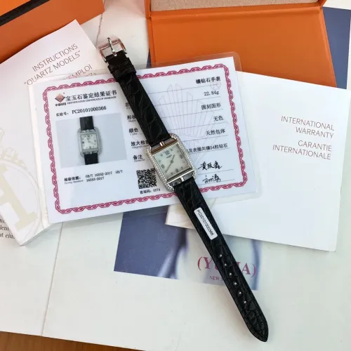 Replica Hermes Quality Watches For Women #1461350 $595.04 USD for Wholesale