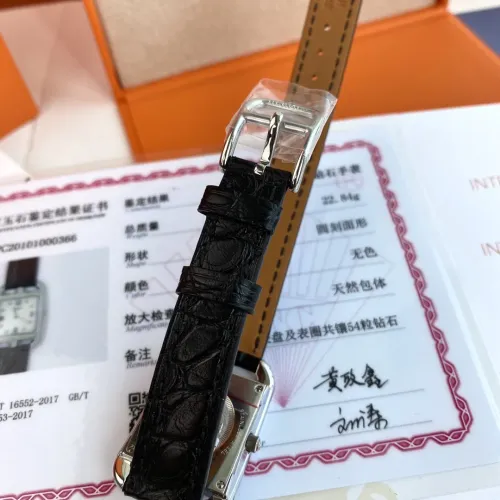 Replica Hermes Quality Watches For Women #1461350 $595.04 USD for Wholesale