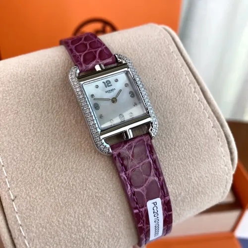 Replica Hermes Quality Watches For Women #1461351 $595.04 USD for Wholesale