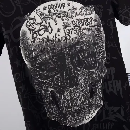 Replica Philipp Plein PP T-Shirts Short Sleeved For Men #1461357 $27.00 USD for Wholesale