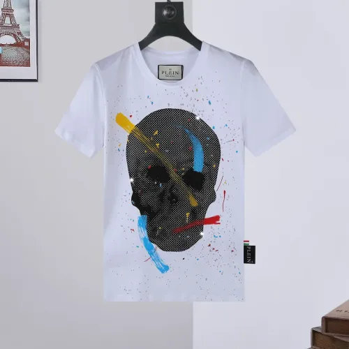 Wholesale Philipp Plein PP T-Shirts Short Sleeved For Men #1461372 $27.00 USD, Wholesale Quality Replica Philipp Plein PP T-Shirts