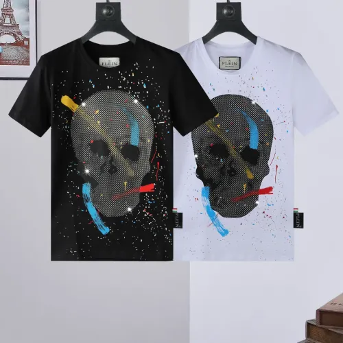 Replica Philipp Plein PP T-Shirts Short Sleeved For Men #1461372 $27.00 USD for Wholesale