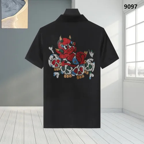 Wholesale Philipp Plein PP T-Shirts Short Sleeved For Men #1461389 $32.00 USD, Wholesale Quality Replica Philipp Plein PP T-Shirts
