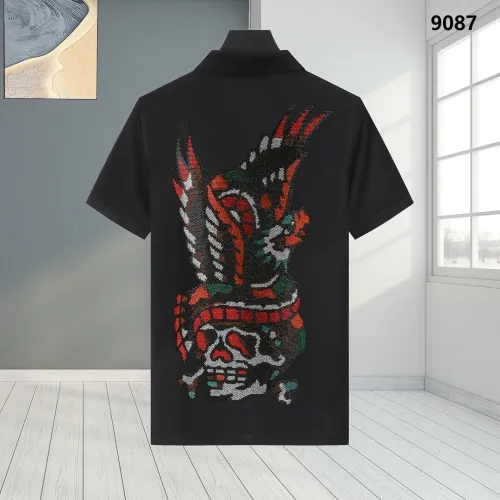 Wholesale Philipp Plein PP T-Shirts Short Sleeved For Men #1461391 $32.00 USD, Wholesale Quality Replica Philipp Plein PP T-Shirts