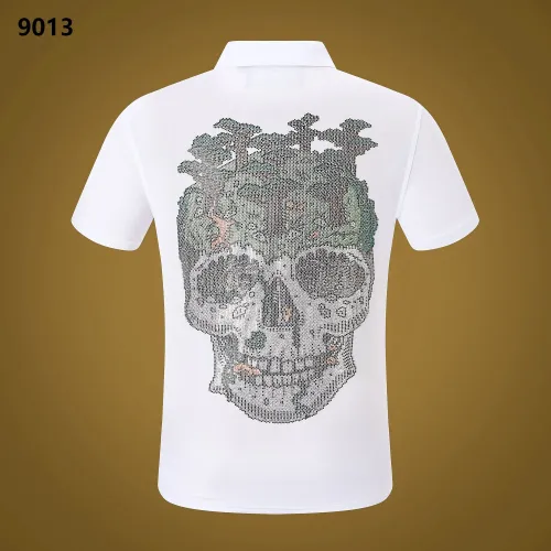 Wholesale Philipp Plein PP T-Shirts Short Sleeved For Men #1461410 $32.00 USD, Wholesale Quality Replica Philipp Plein PP T-Shirts