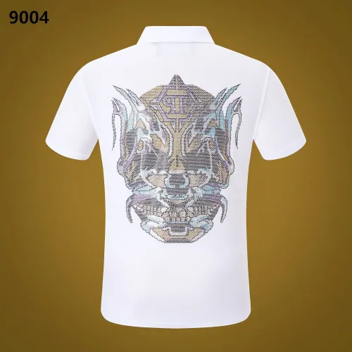 Wholesale Philipp Plein PP T-Shirts Short Sleeved For Men #1461412 $32.00 USD, Wholesale Quality Replica Philipp Plein PP T-Shirts