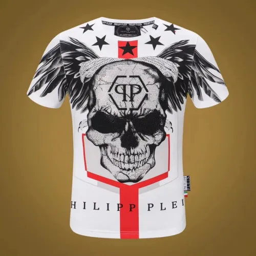 Wholesale Philipp Plein PP T-Shirts Short Sleeved For Men #1461419 $27.00 USD, Wholesale Quality Replica Philipp Plein PP T-Shirts