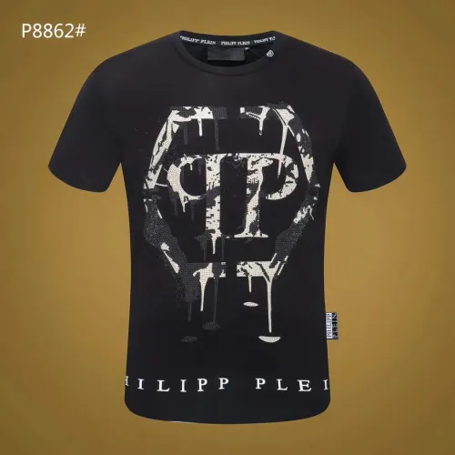 Wholesale Philipp Plein PP T-Shirts Short Sleeved For Men #1461422 $27.00 USD, Wholesale Quality Replica Philipp Plein PP T-Shirts
