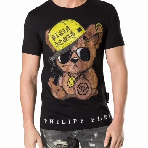 Replica Philipp Plein PP T-Shirts Short Sleeved For Men #1461425 $27.00 USD for Wholesale