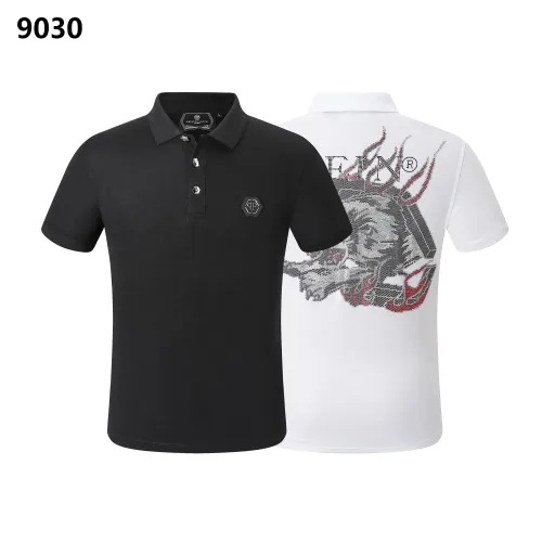 Replica Philipp Plein PP T-Shirts Short Sleeved For Men #1461439 $32.00 USD for Wholesale