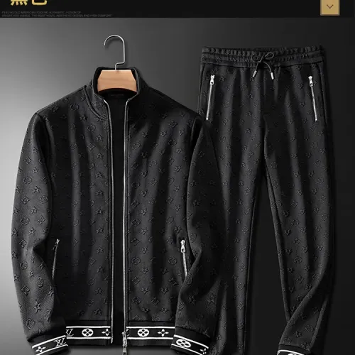 Wholesale Louis Vuitton LV Tracksuits Long Sleeved For Men #1461448 $82.00 USD, Wholesale Quality Replica Louis Vuitton LV Tracksuits