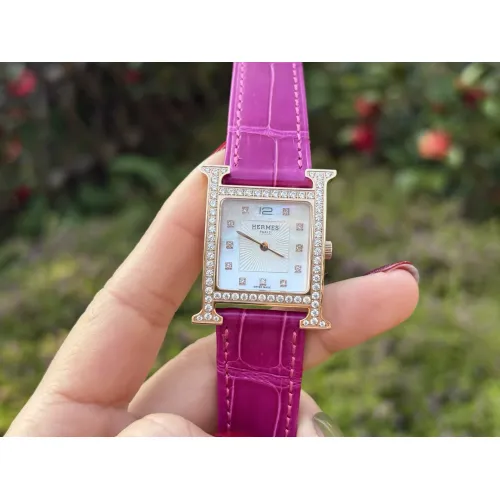 Replica Hermes Quality Watches For Women #1461477 $380.17 USD for Wholesale