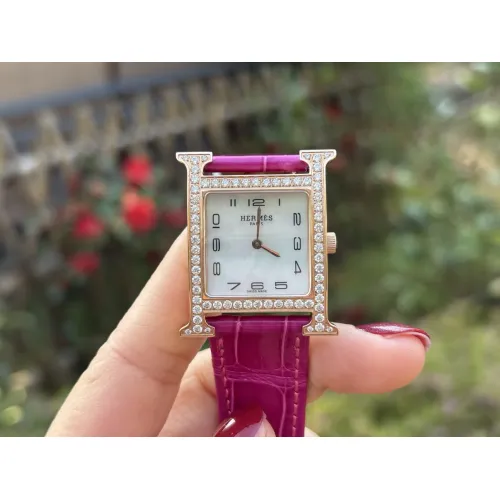 Replica Hermes Quality Watches For Women #1461478 $380.17 USD for Wholesale