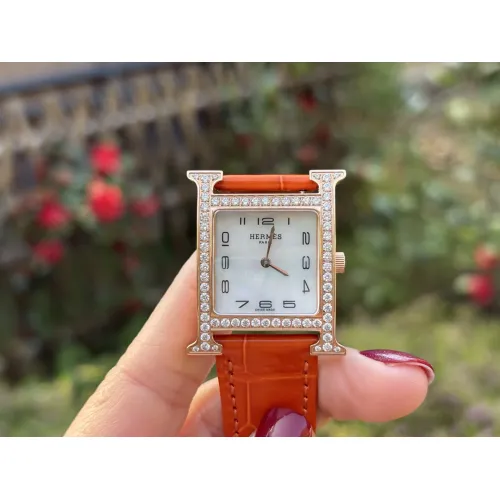 Replica Hermes Quality Watches For Women #1461481 $380.17 USD for Wholesale