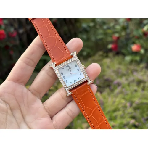 Replica Hermes Quality Watches For Women #1461481 $380.17 USD for Wholesale