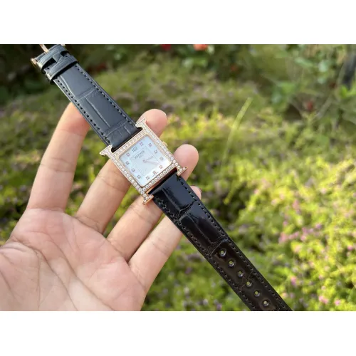 Replica Hermes Quality Watches For Women #1461493 $380.17 USD for Wholesale