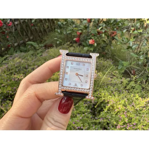 Replica Hermes Quality Watches For Women #1461493 $380.17 USD for Wholesale