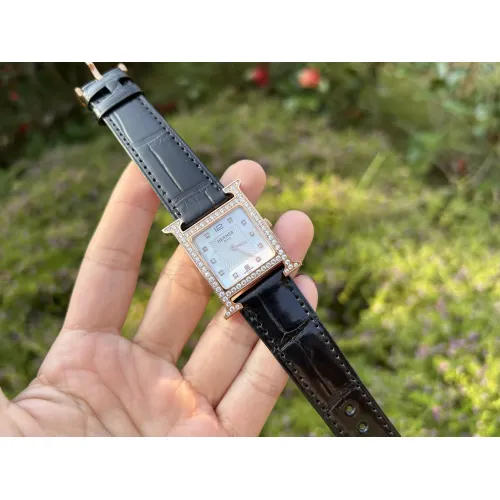 Replica Hermes Quality Watches For Women #1461493 $380.17 USD for Wholesale