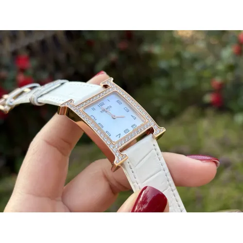 Replica Hermes Quality Watches For Women #1461498 $380.17 USD for Wholesale