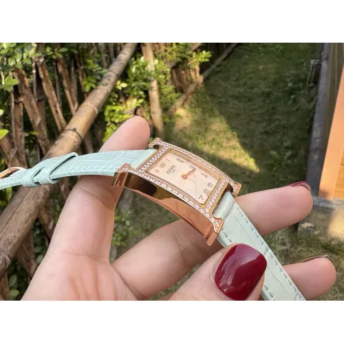 Replica Hermes Quality Watches For Women #1461500 $380.17 USD for Wholesale