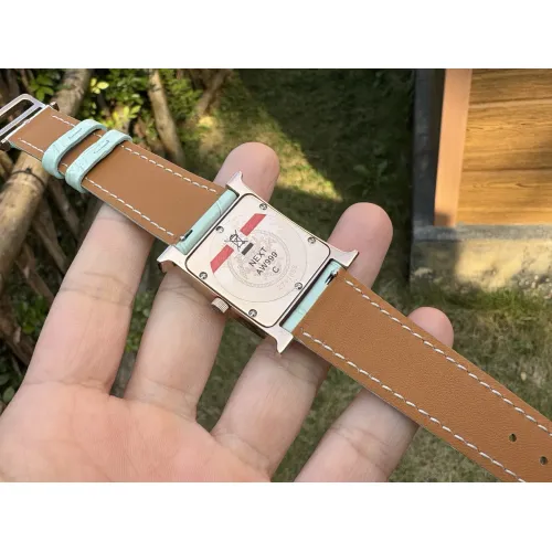 Replica Hermes Quality Watches For Women #1461500 $380.17 USD for Wholesale