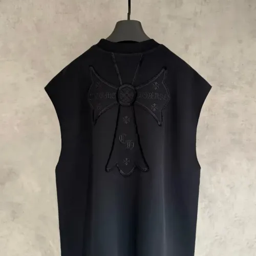 Replica Chrome Hearts T-Shirts Sleeveless For Men #1461524 $42.00 USD for Wholesale