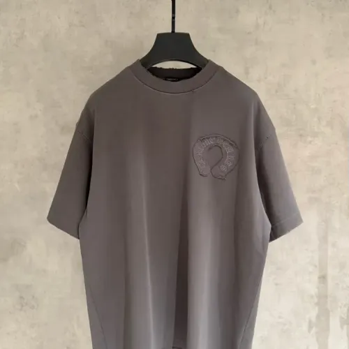 Replica Chrome Hearts T-Shirts Short Sleeved For Men #1461535 $48.00 USD for Wholesale