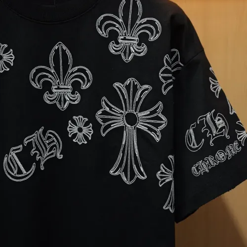 Replica Chrome Hearts T-Shirts Short Sleeved For Men #1461541 $48.00 USD for Wholesale