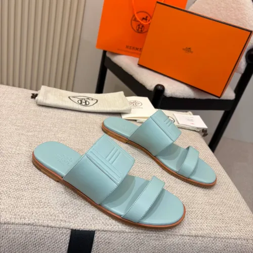 Replica Hermes Slippers For Women #1461544 $98.00 USD for Wholesale