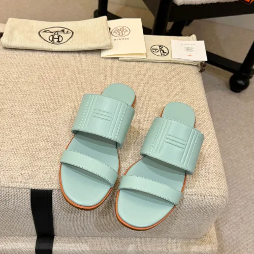 Replica Hermes Slippers For Women #1461544 $98.00 USD for Wholesale