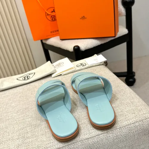 Replica Hermes Slippers For Women #1461544 $98.00 USD for Wholesale