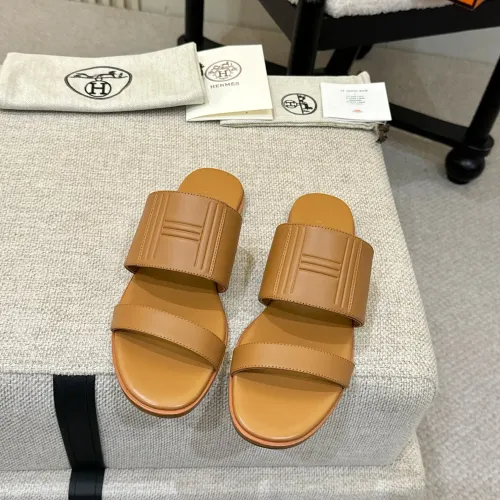 Replica Hermes Slippers For Women #1461547 $98.00 USD for Wholesale